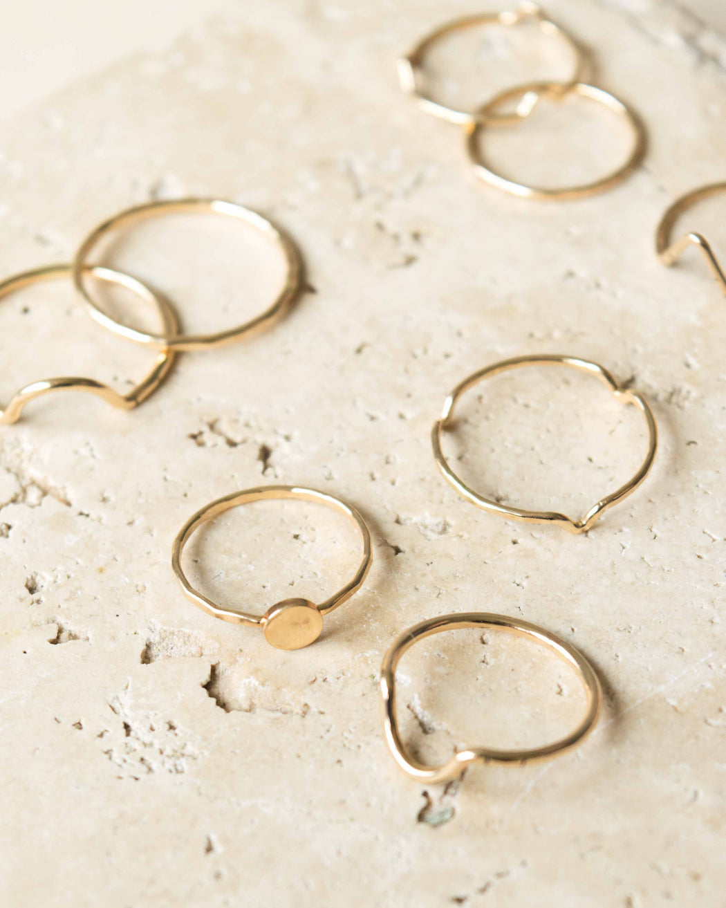 Goldeluxe - Arc Stacking Ring | 14k Gold Fill