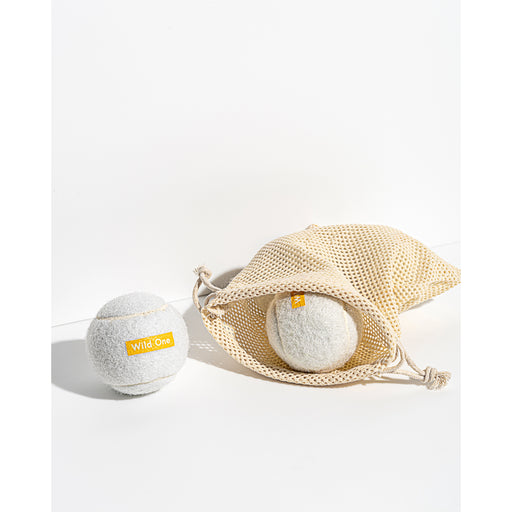 Wild One - Set Of 4 Tennis Balls - White