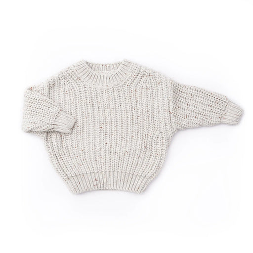 Goumi Kids - Knit Oversized Sweater - Shell