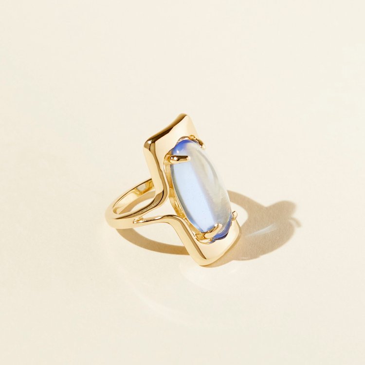 Walton Ring - Gold / Blue