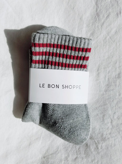 Le Bon Shoppe - Girlfriend Sock - Heather Grey