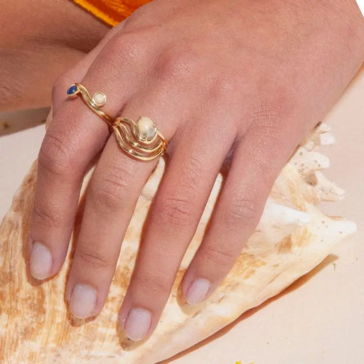 Lindsay Lewis - Sway Ring - Gold Plated Brass