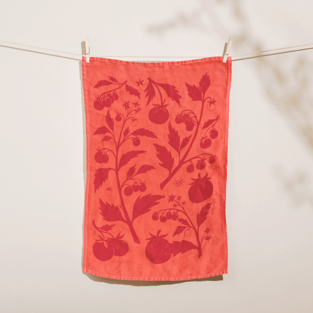 Elana Gabrielle - Tomato Tea Towel