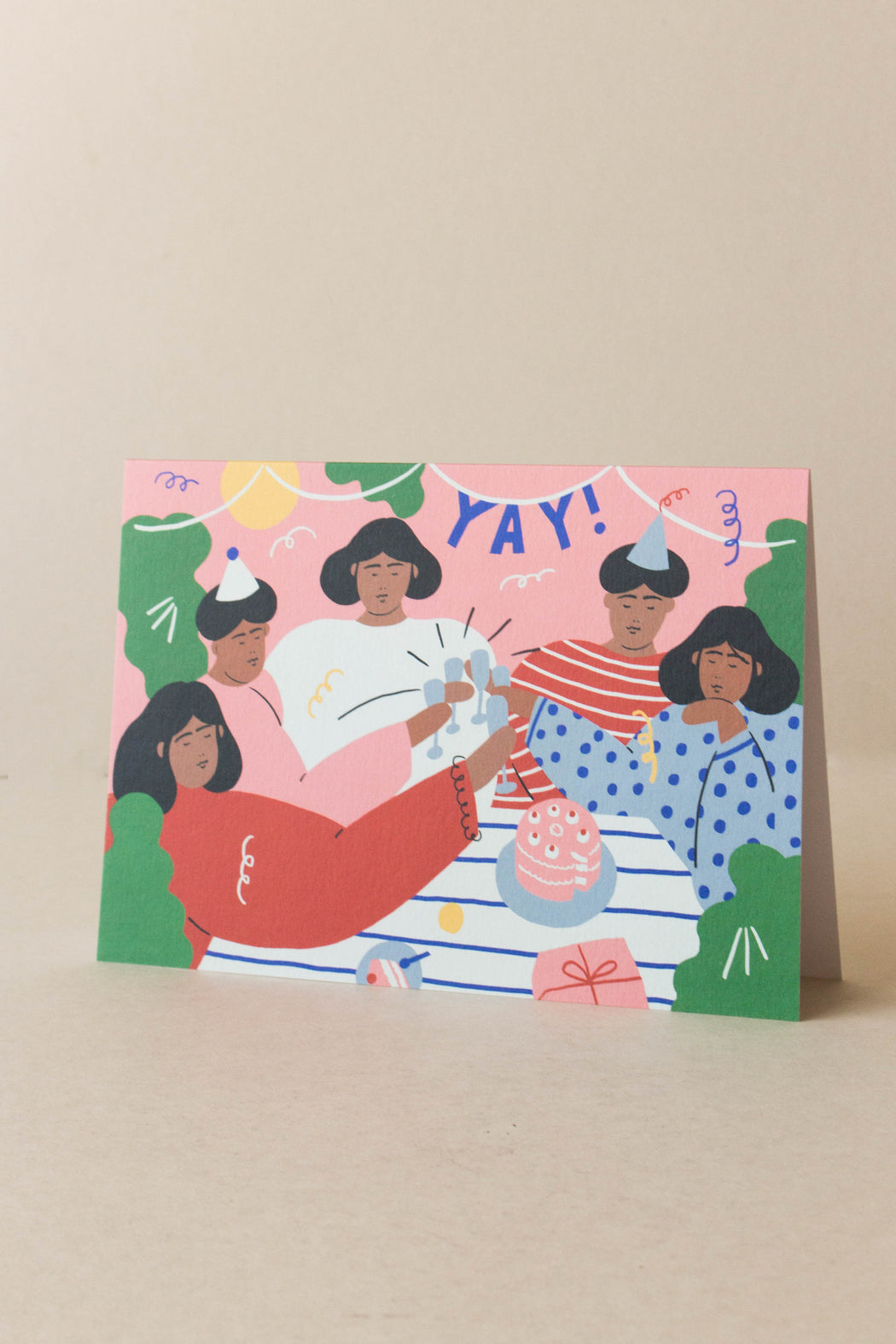 Wrap - 'Yay' Art Card