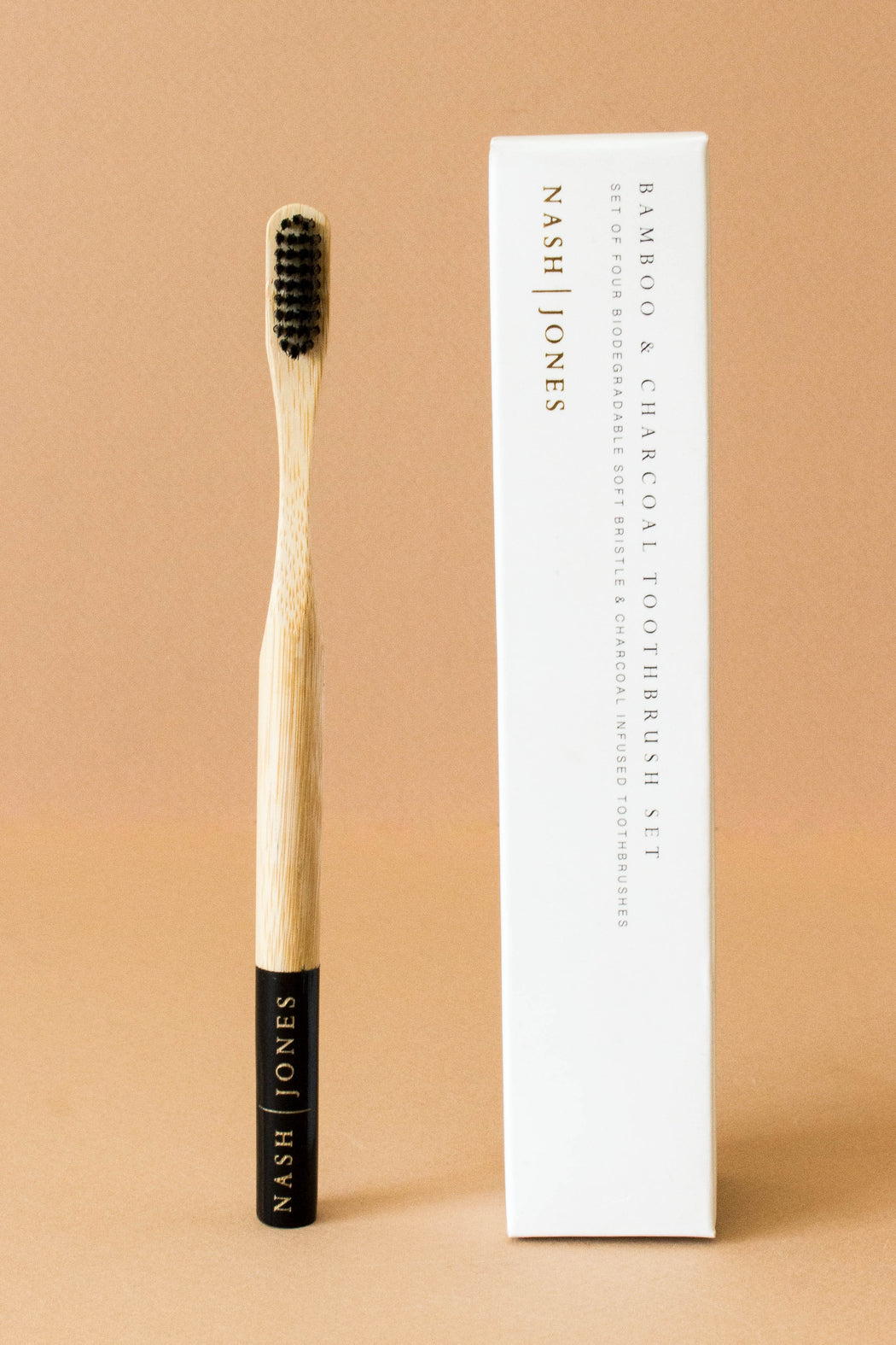 Nash & Jones - Bamboo & Charcoal Toothbrush