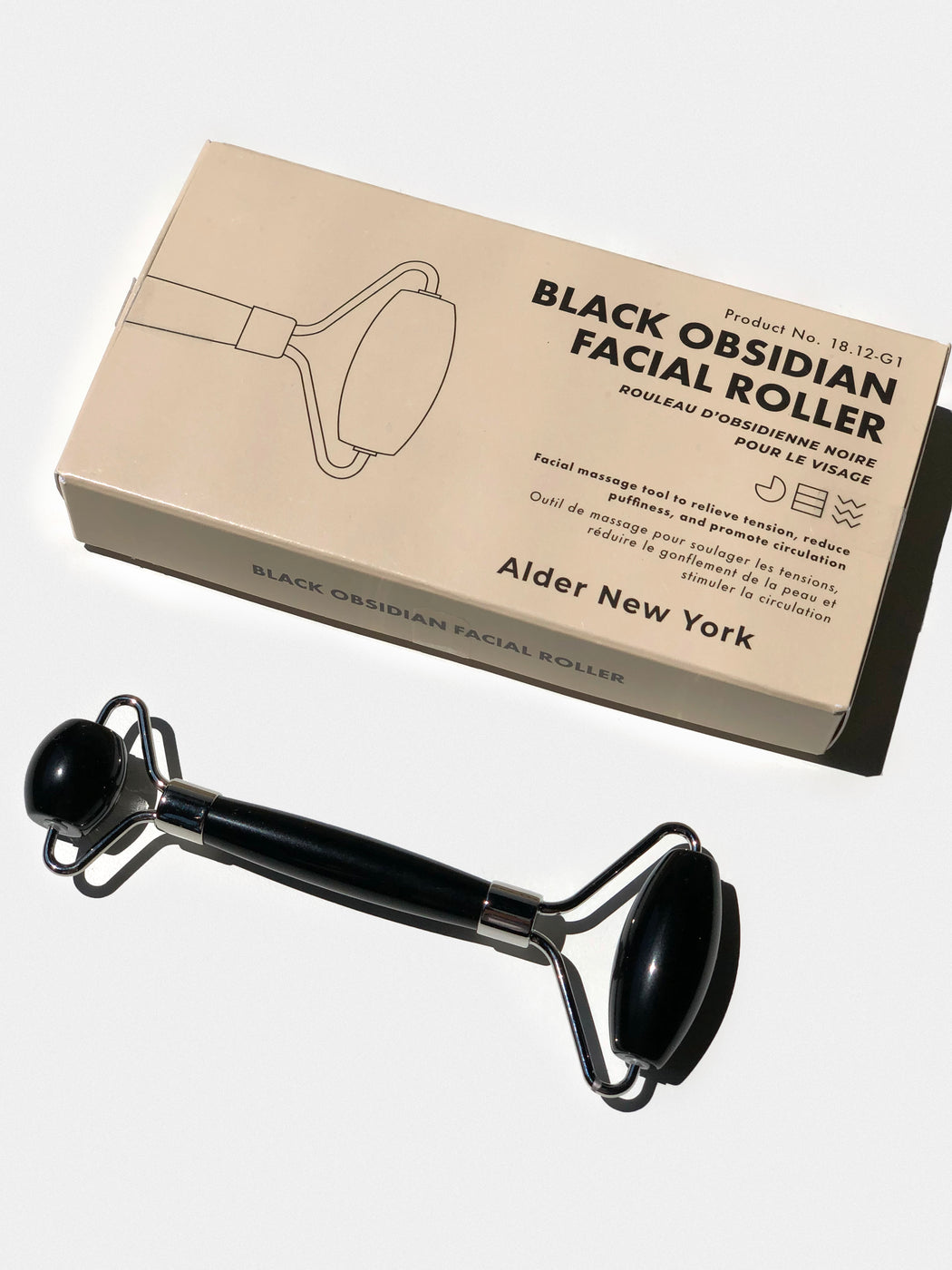 Alder New York - Black Obsidian Facial Roller