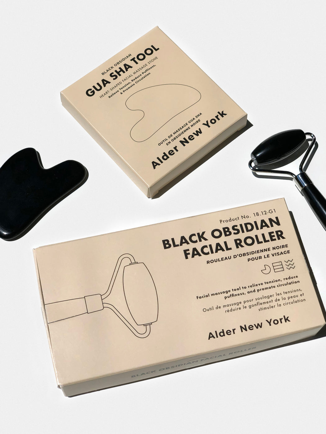 Alder New York - Black Obsidian Facial Roller