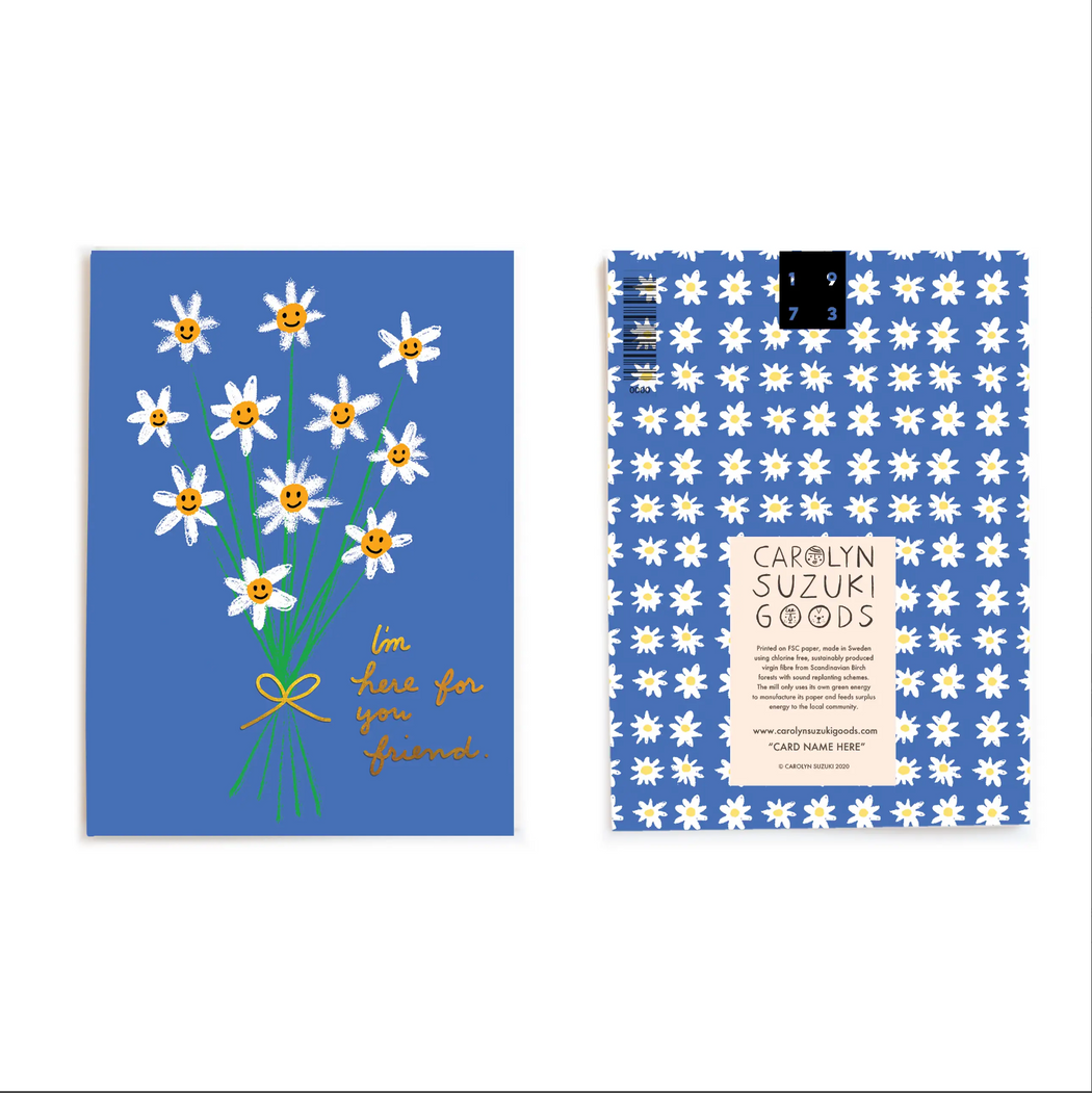 Carolyn Suzuki - Bunch O Flowers Sympathy Card