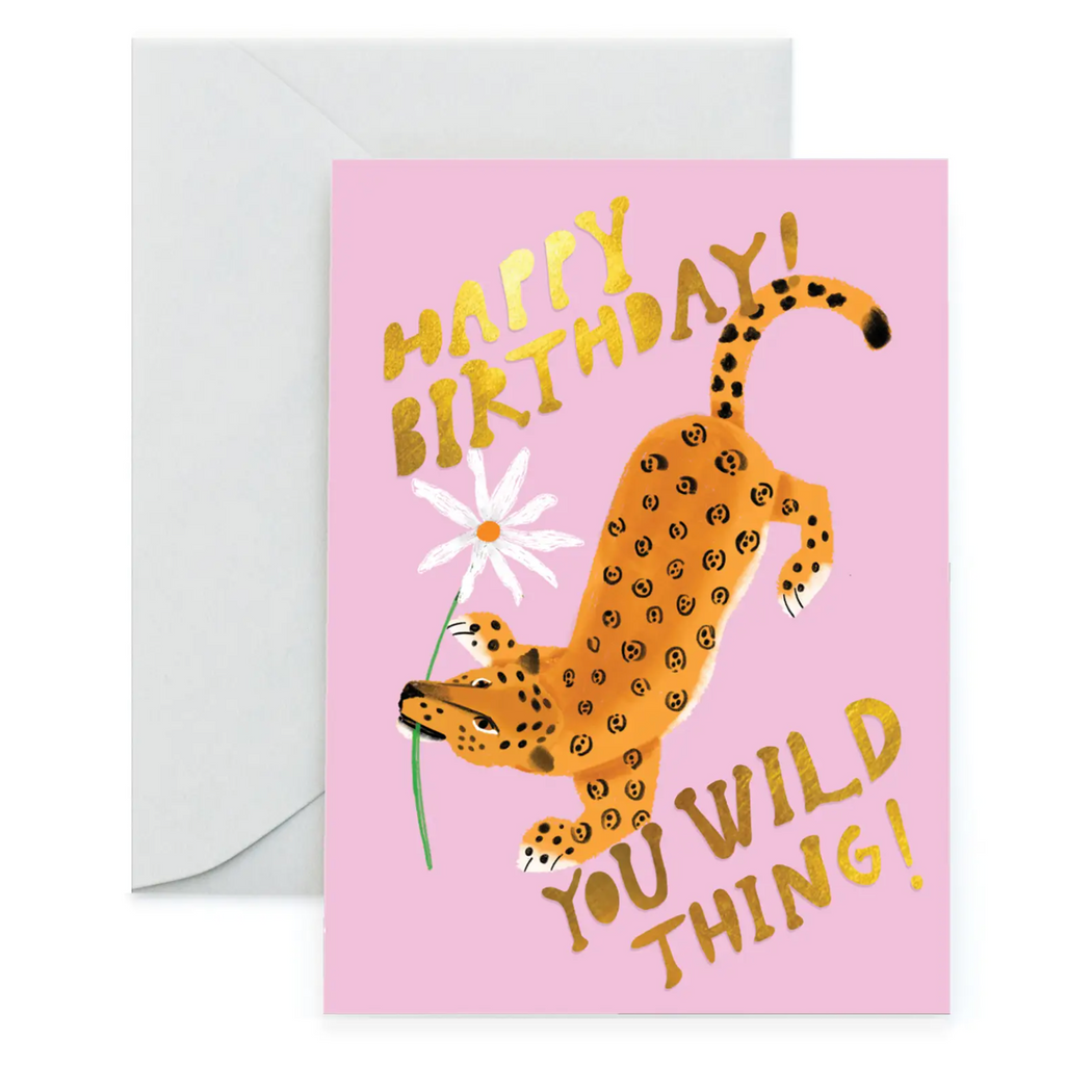 Carolyn Suzuki - Wild Child Birthday Card