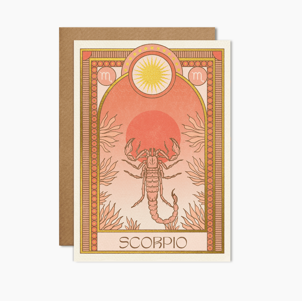 Cai & Jo - Scorpio Zodiac Card