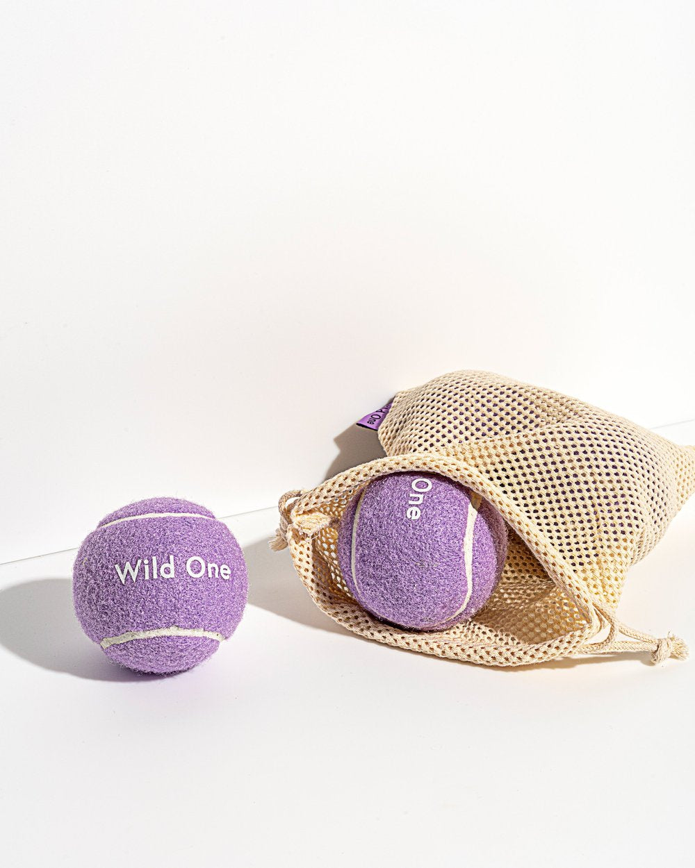 Wild One - Set Of 4 Tennis Balls - Lilac