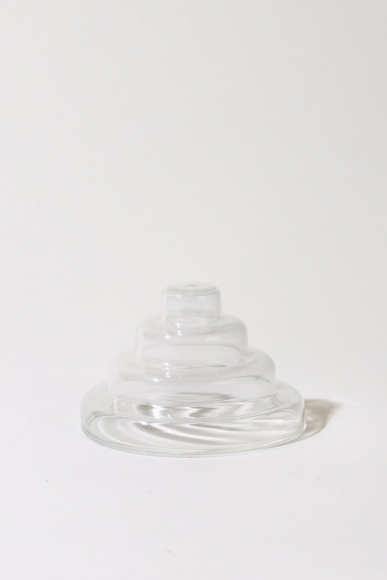 YIELD - Glass Meso Incense Holder - Clear