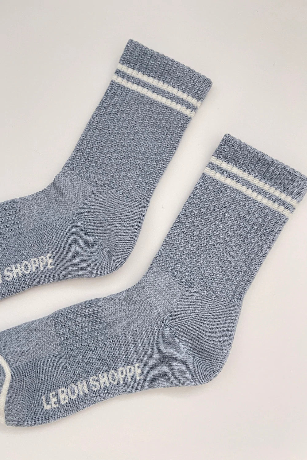Le Bon Shoppe - Boyfriend Socks - Blue Grey