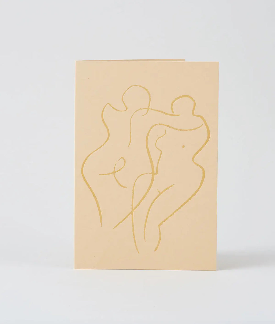 Wrap - 'Couple' Letterpress Art Card