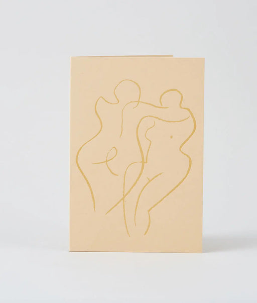 Wrap - 'Couple' Letterpress Art Card