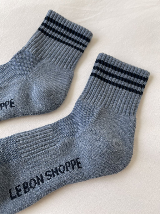 Le Bon Shoppe - Girlfriend Sock - Indigo