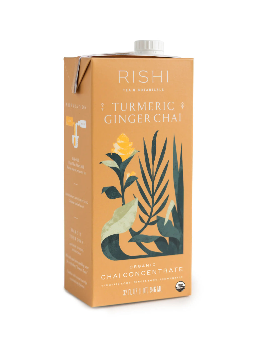 Rishi - Turmeric Ginger Chai Organic Tea Concentrate