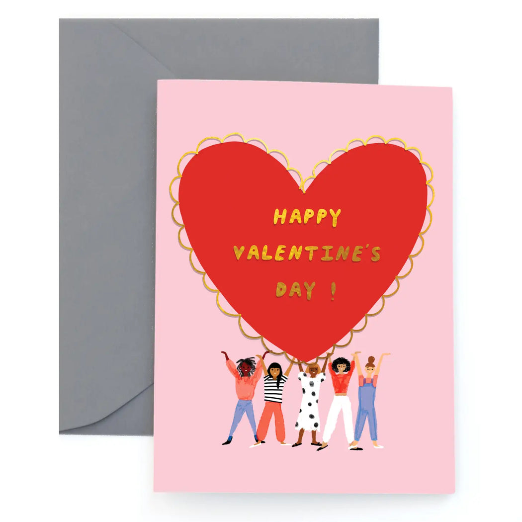 Carolyn Suzuki - We Love You Valentines Card